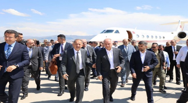  Bakan Özhaseki Erzurum'da